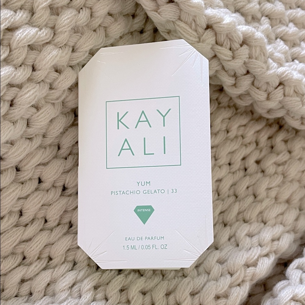 Kay Ali Yum Pistachio Gelato sample